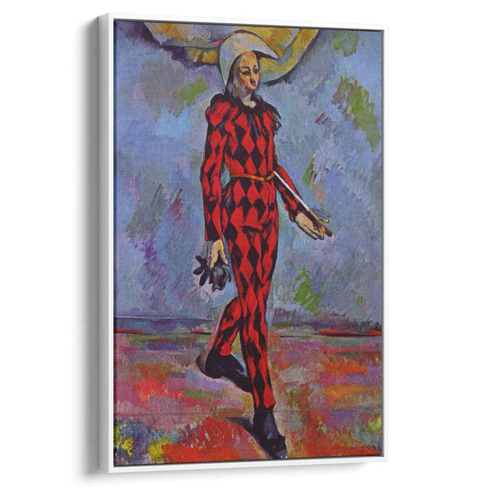 Harlequin (1890) by Paul Cezanne