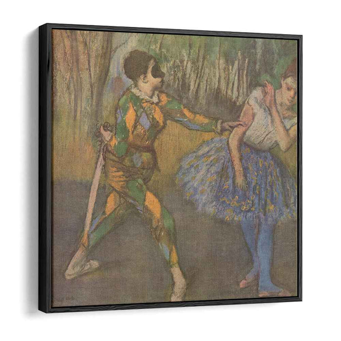 Harlequin and Colombina (1886) by Edgar Degas