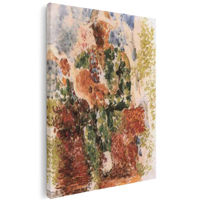 Harlequin with guitar (1916) by Pablo Picasso