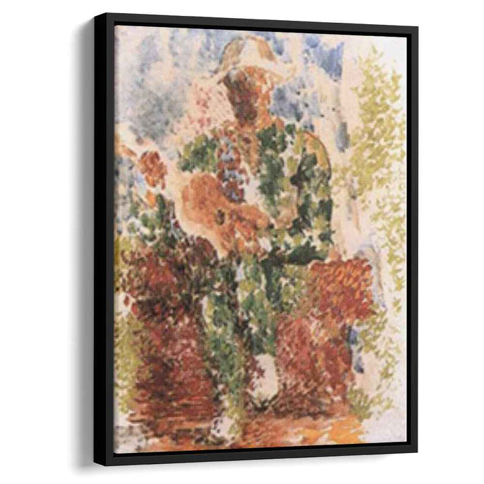 Harlequin with guitar (1916) by Pablo Picasso