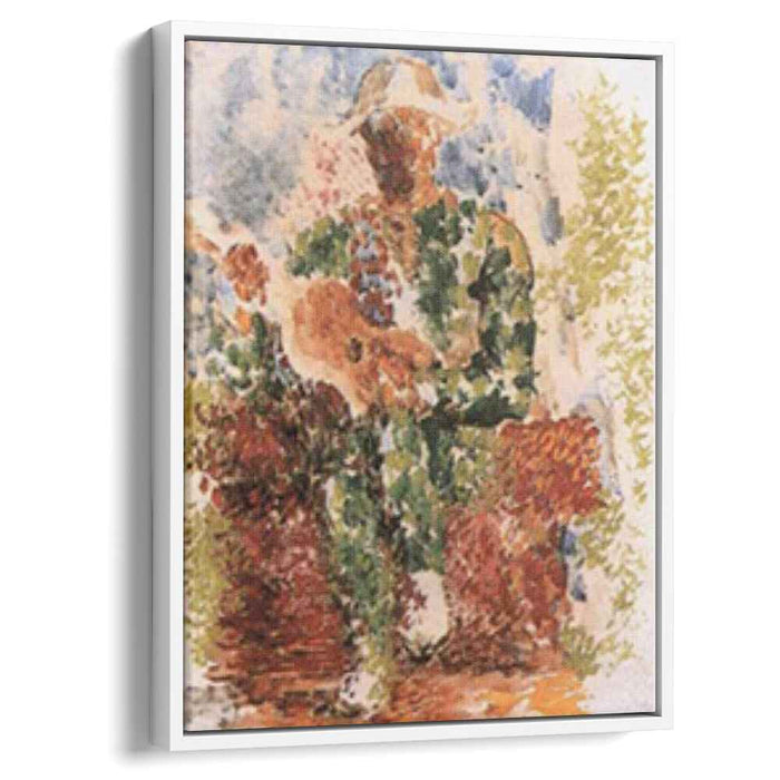 Harlequin with guitar (1916) by Pablo Picasso