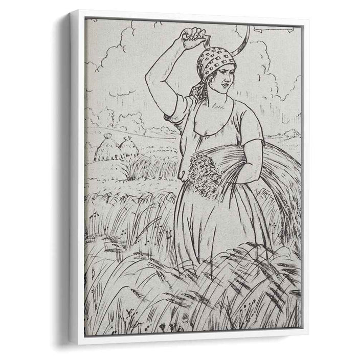 Harvester (1924) by Boris Kustodiev