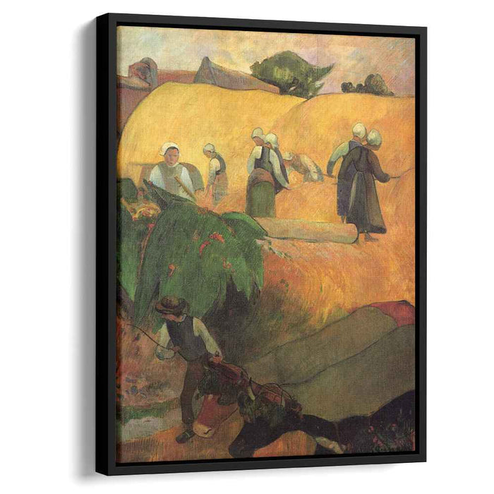 Haymaking (1889) by Paul Gauguin