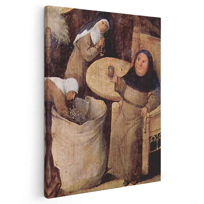 Haywain (detail) (1500) by Hieronymus Bosch