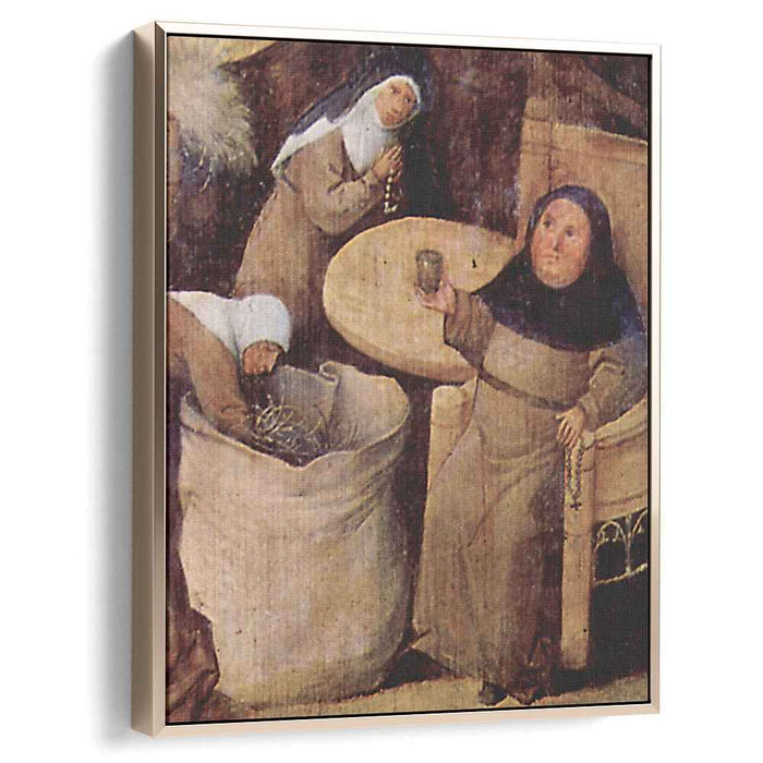 Haywain (detail) (1500) by Hieronymus Bosch