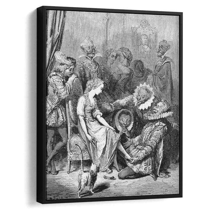 He Perceived That Her Little Foot Slid In Without Trouble by Gustave Dore