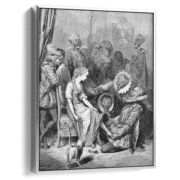 He Perceived That Her Little Foot Slid In Without Trouble by Gustave Dore