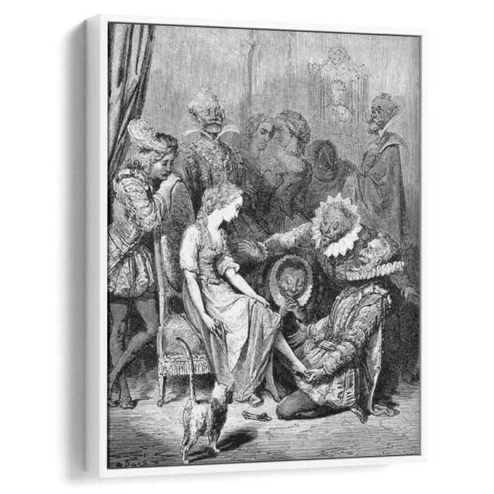 He Perceived That Her Little Foot Slid In Without Trouble by Gustave Dore