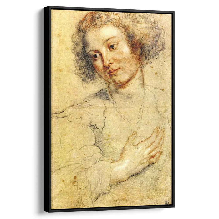 Head and Right Hand of a Woman by Peter Paul Rubens