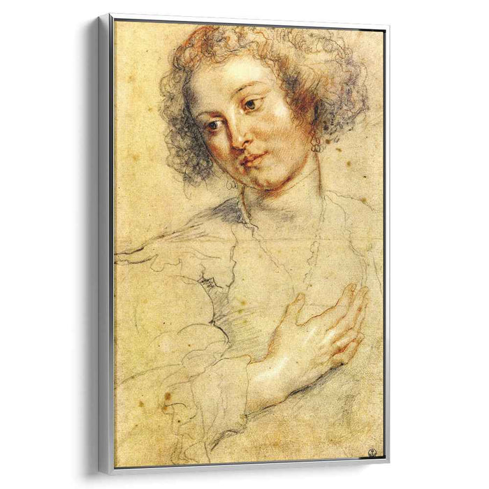 Head and Right Hand of a Woman by Peter Paul Rubens