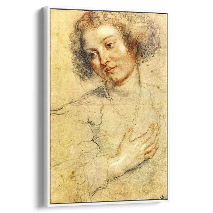 Head and Right Hand of a Woman by Peter Paul Rubens