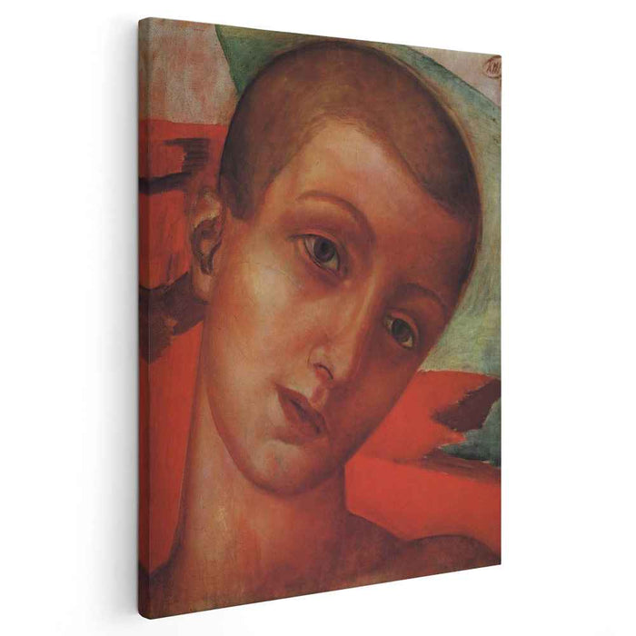 Head of a boy (1910) by Kuzma Petrov-Vodkin