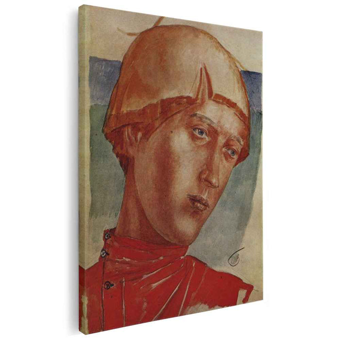 Head of a boy (1918) by Kuzma Petrov-Vodkin