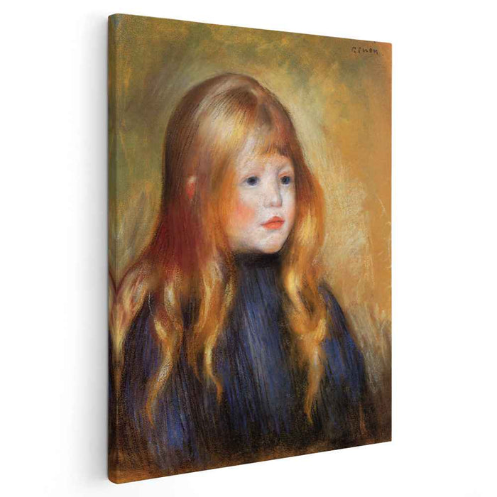 Head of a Child (Edmond Renoir) (1888) by Pierre-Auguste Renoir