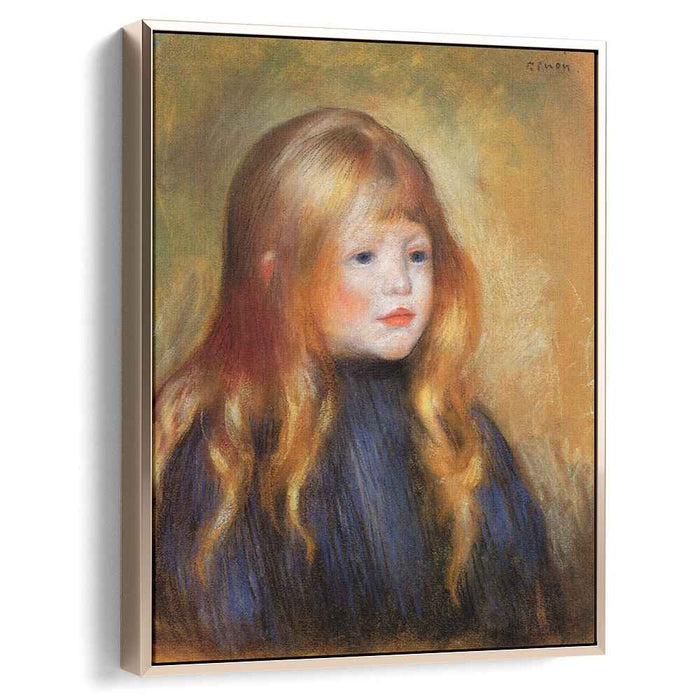 Head of a Child (Edmond Renoir) (1888) by Pierre-Auguste Renoir