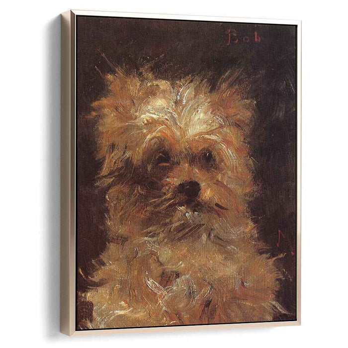 Head of a Dog (1876) by Edouard Manet