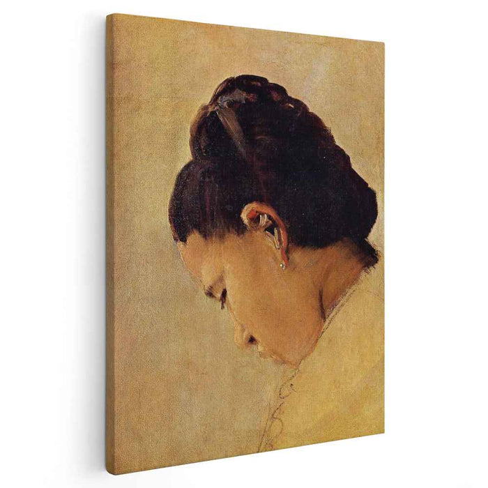 Head of a Girl (1879) by Georges Seurat