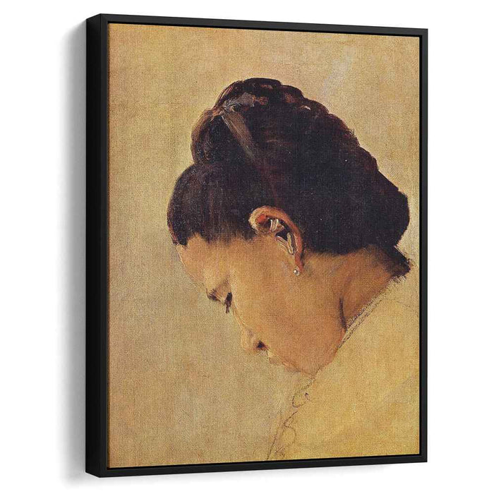 Head of a Girl (1879) by Georges Seurat