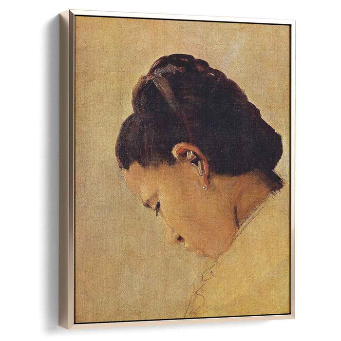 Head of a Girl (1879) by Georges Seurat