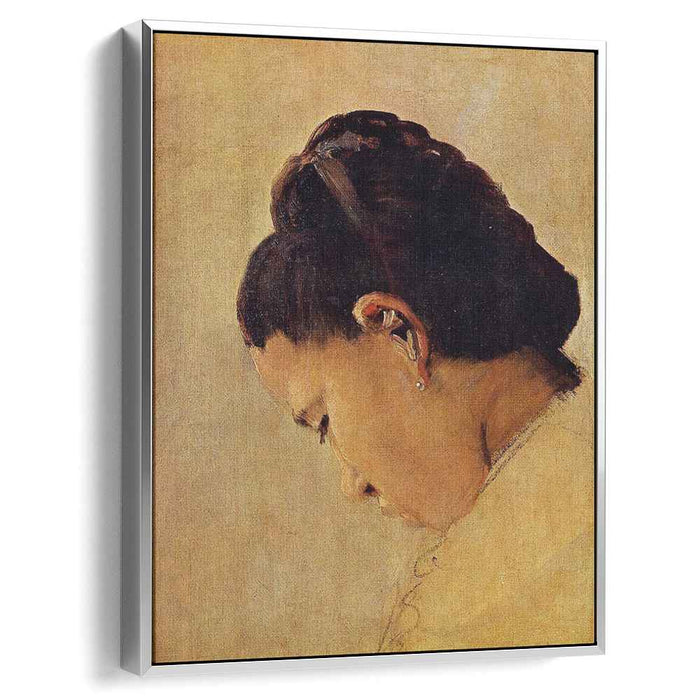 Head of a Girl (1879) by Georges Seurat