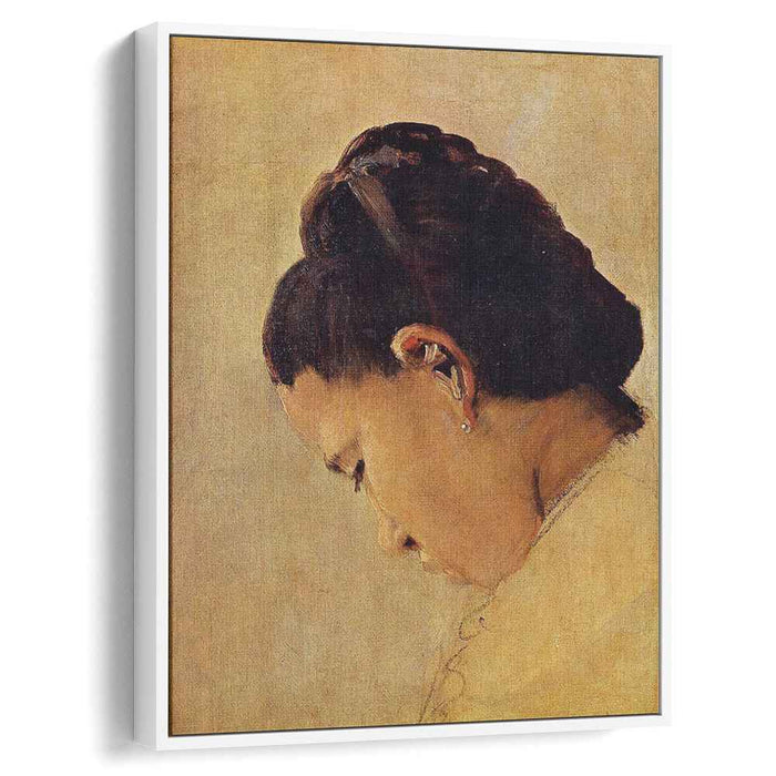 Head of a Girl (1879) by Georges Seurat