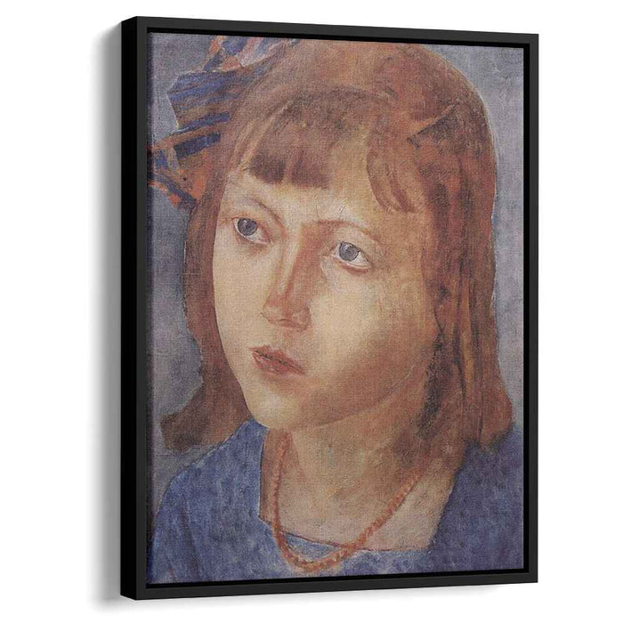 Head of a girl (1922) by Kuzma Petrov-Vodkin