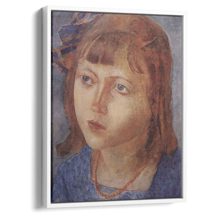 Head of a girl (1922) by Kuzma Petrov-Vodkin