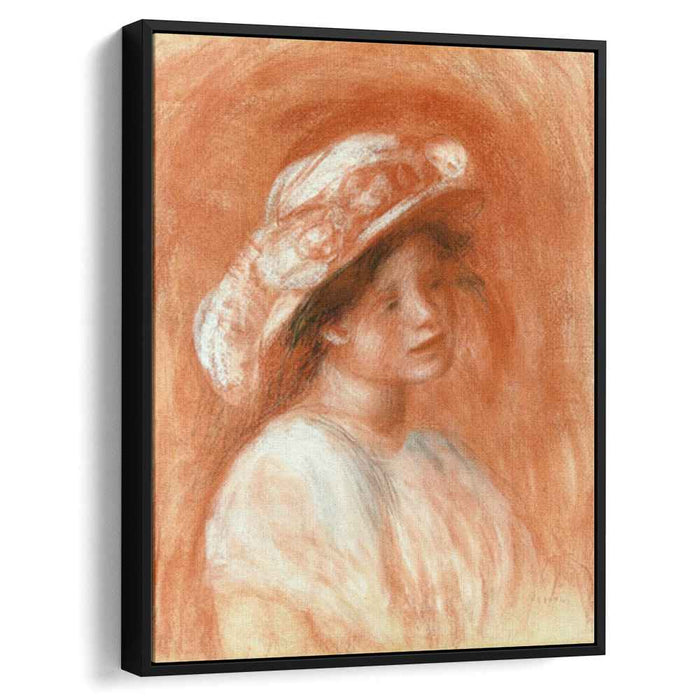 Head of a Girl by Pierre-Auguste Renoir