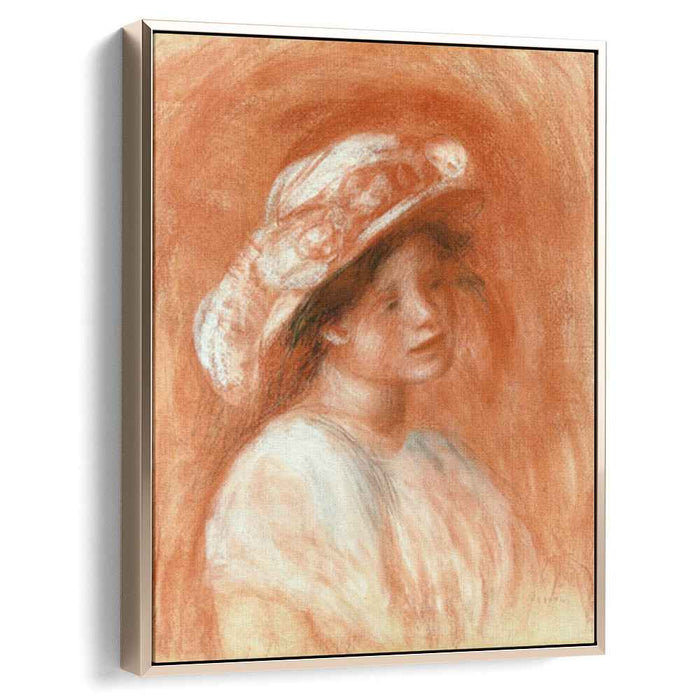 Head of a Girl by Pierre-Auguste Renoir