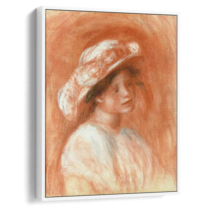 Head of a Girl by Pierre-Auguste Renoir