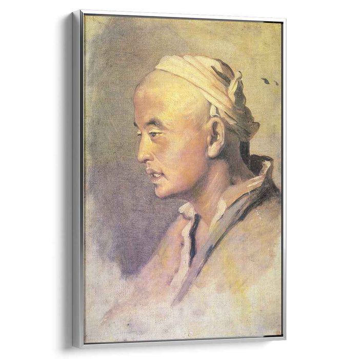 Head of a Kirghiz. Sketch (1869) by Vasily Perov