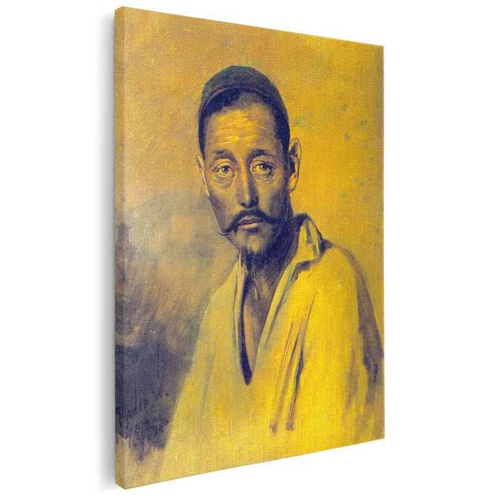 Head of a Kirghiz. Study for 'The Court Pugachev' by Vasily Perov