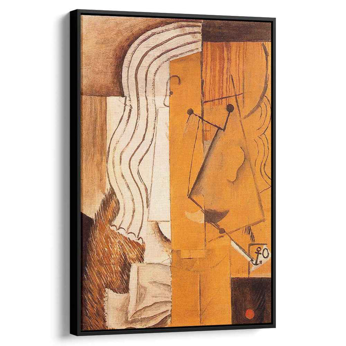 Head of a man (1913) by Pablo Picasso