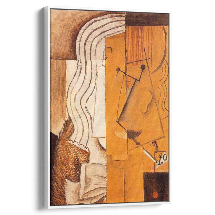 Head of a man (1913) by Pablo Picasso