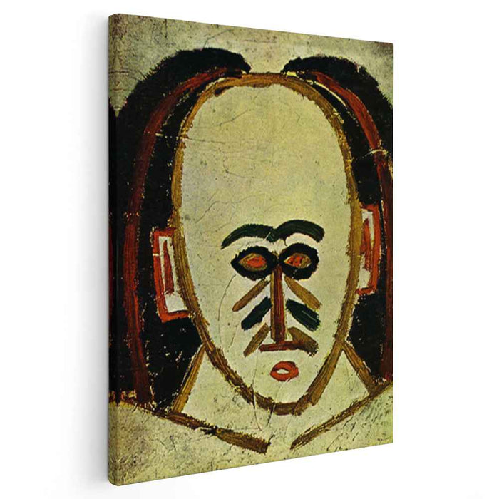 Head of a Man (1718) by Antoine Watteau