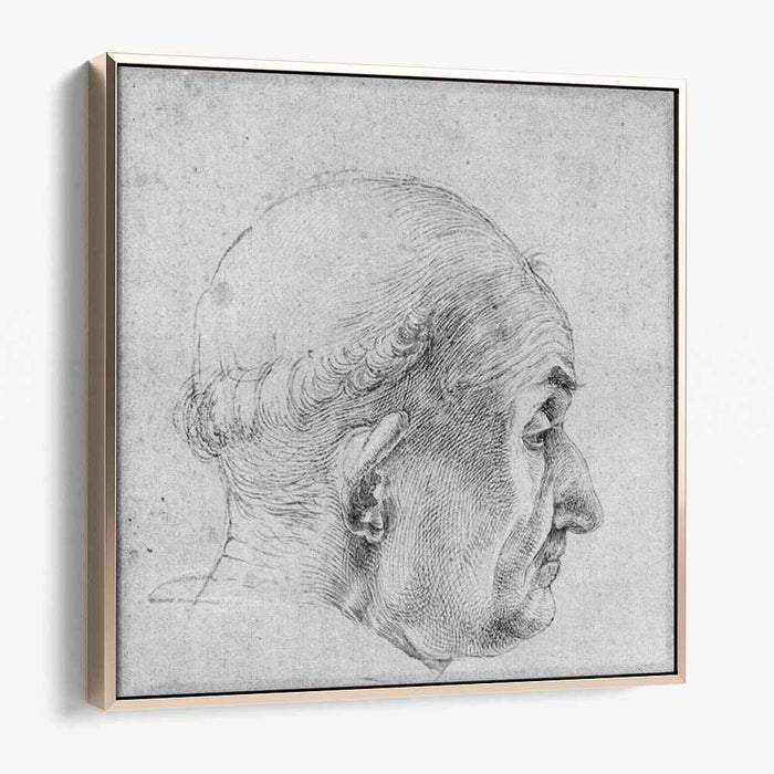Head of a Pope (1506) by Albrecht Durer