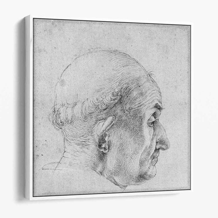 Head of a Pope (1506) by Albrecht Durer