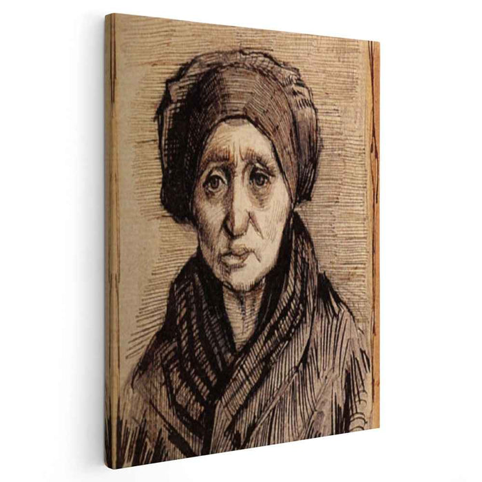 Head of a Woman (1885) by Vincent van Gogh