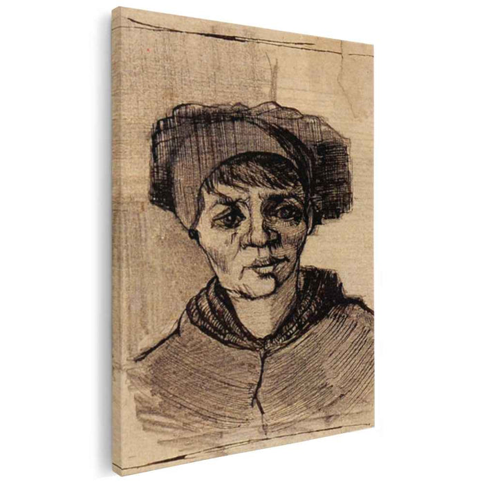 Head of a Woman (1885) by Vincent van Gogh