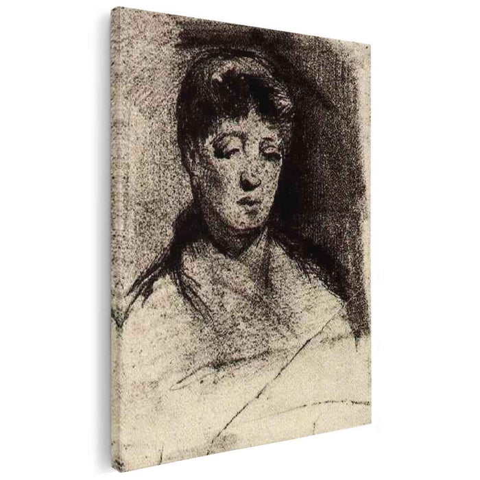 Head of a Woman (1886) by Vincent van Gogh