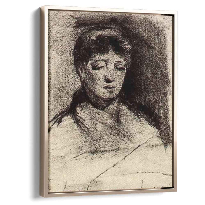 Head of a Woman (1886) by Vincent van Gogh