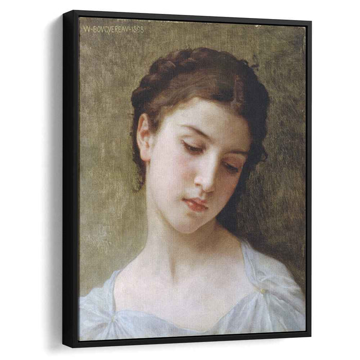 Head Of A Young Girl (1898) by William-Adolphe Bouguereau