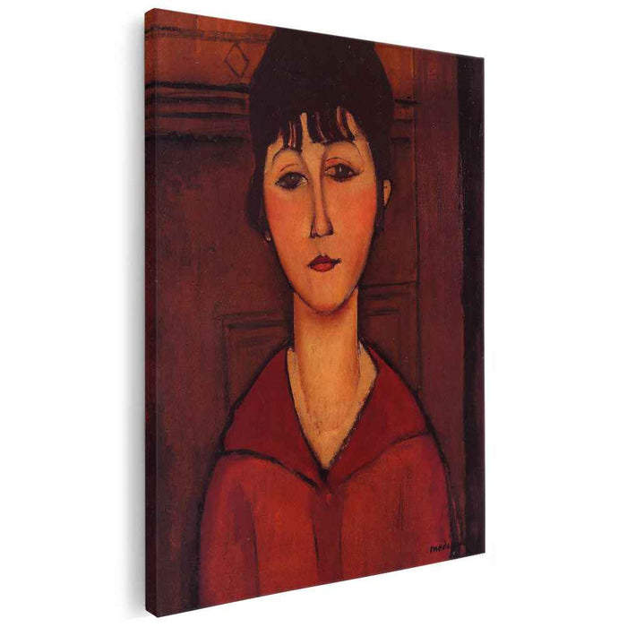 Head of a Young Girl (1916) by Amedeo Modigliani