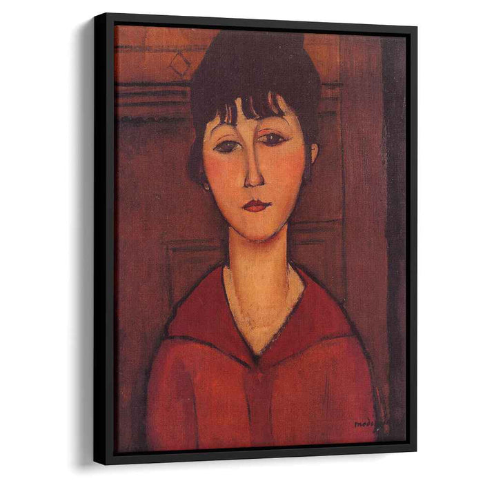 Head of a Young Girl (1916) by Amedeo Modigliani
