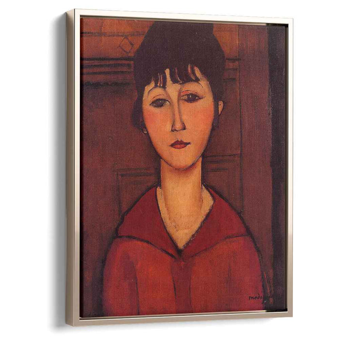 Head of a Young Girl (1916) by Amedeo Modigliani