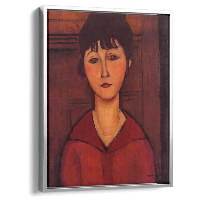 Head of a Young Girl (1916) by Amedeo Modigliani