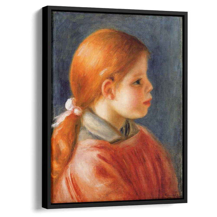Head of a Young Woman (1888) by Pierre-Auguste Renoir