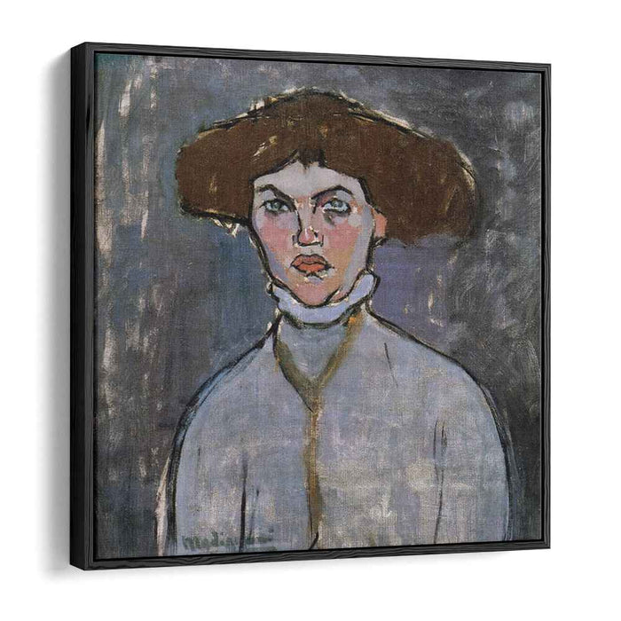 Head of a Young Woman (1908) by Amedeo Modigliani