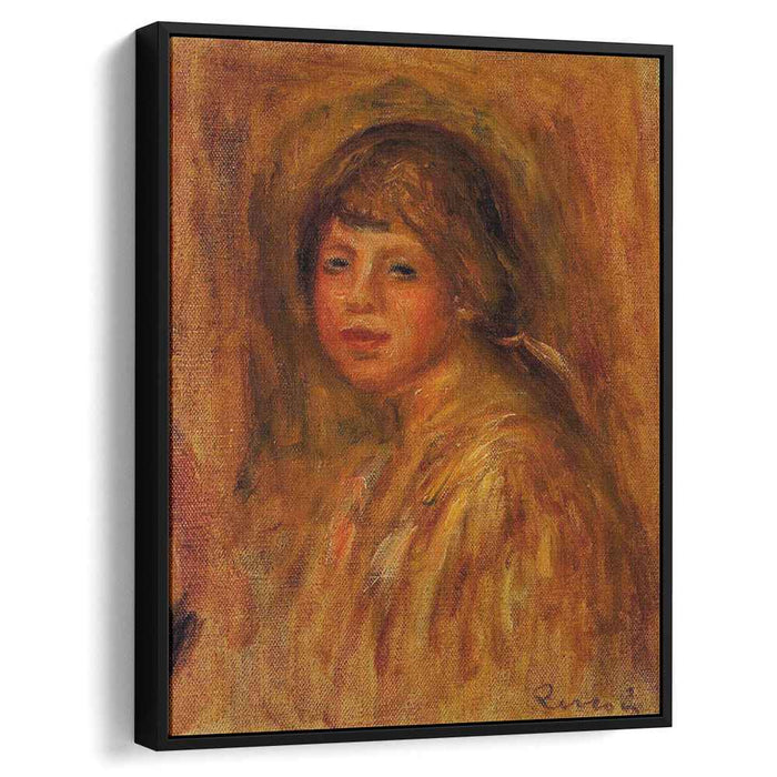 Head of a Young Woman (1915) by Pierre-Auguste Renoir