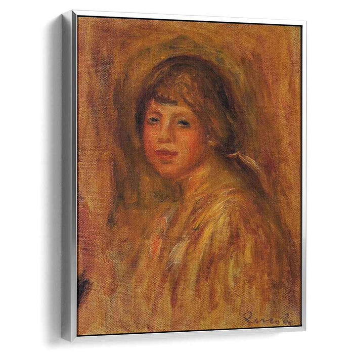 Head of a Young Woman (1915) by Pierre-Auguste Renoir